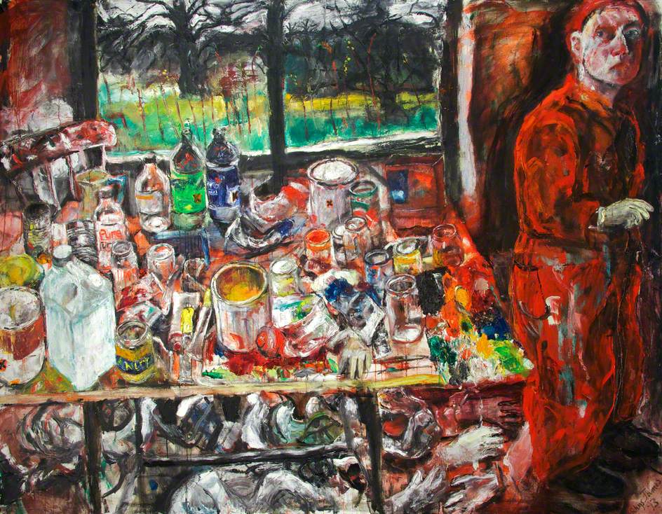 studio self portrait